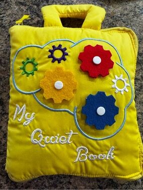 My Quiet Book Baby Toddler Soft Cloth Activity Busy Book Cognitive Development